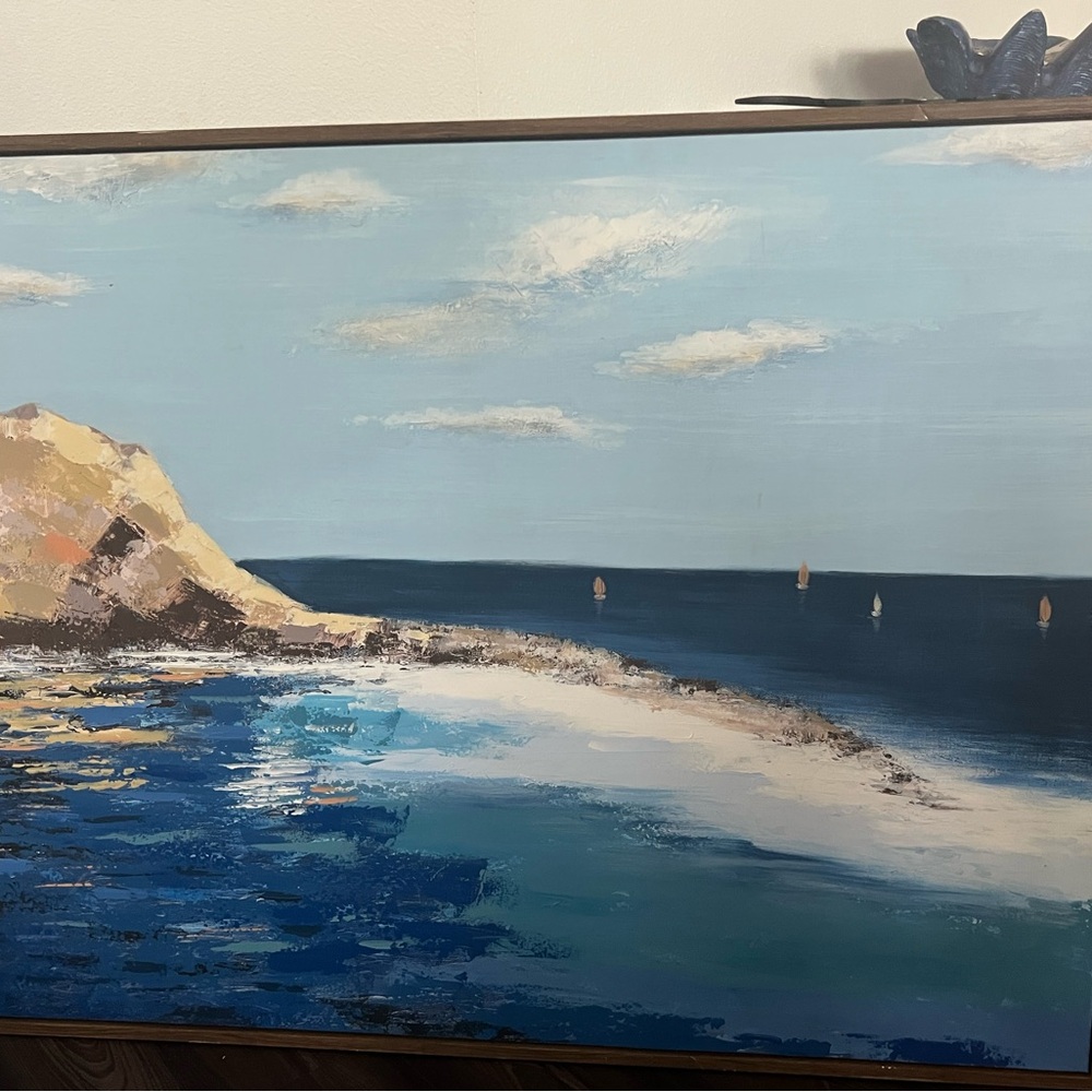 Coastal Landscape Art Print